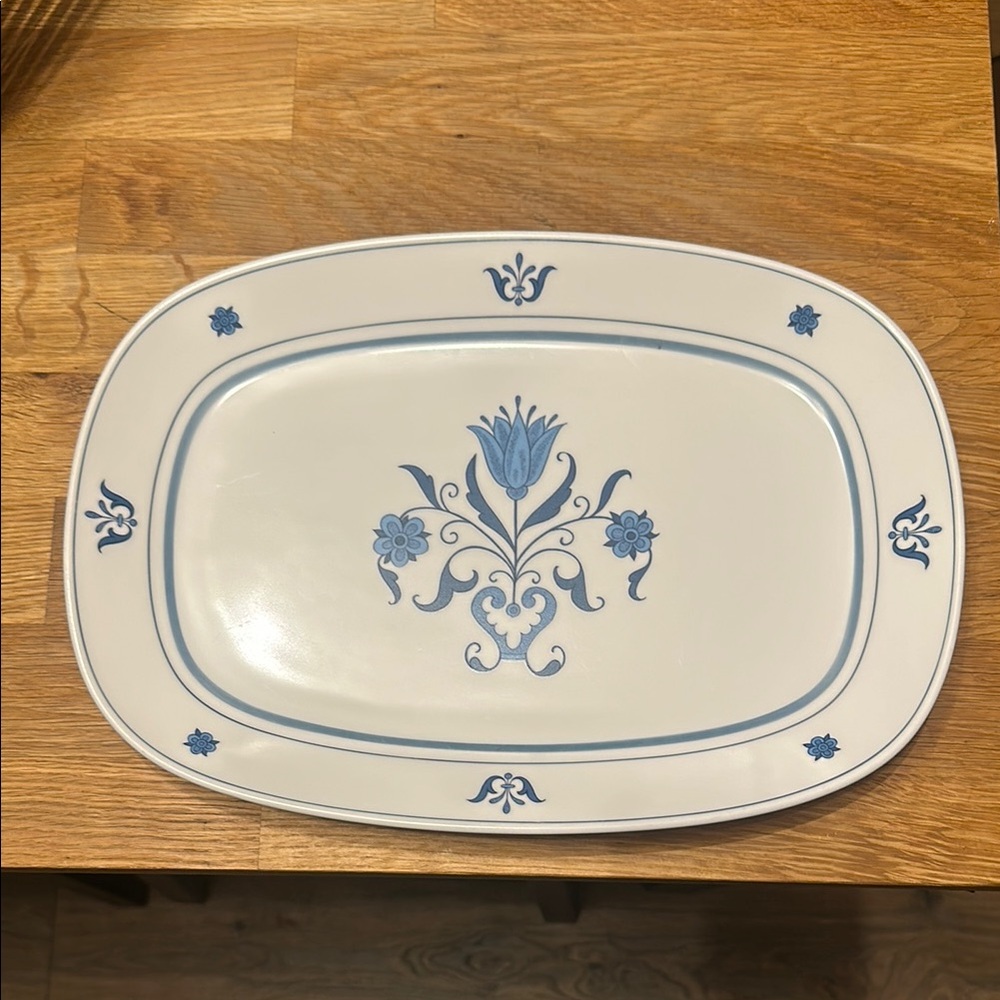 Noritake vintage MCM platter